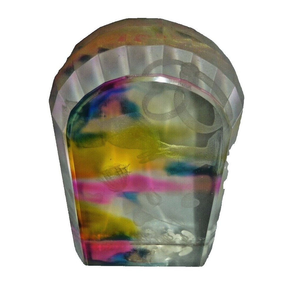 Cabo‎ San Lucas Mexico Crystal Glass I Love You Wedding Marriage Souvenir